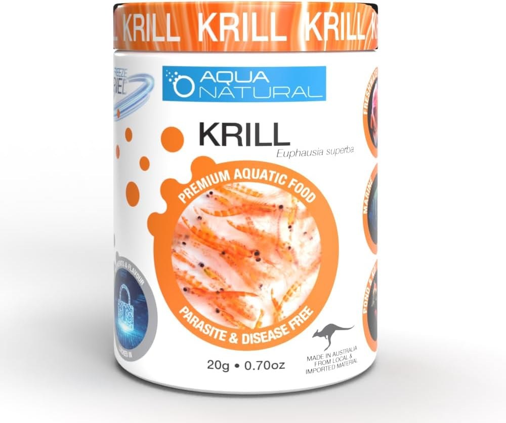 Aqua Natural Freeze-Dried Krill Fish Food