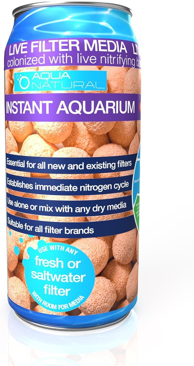 Aqua Natural Live Aquarium Media, 17 oz