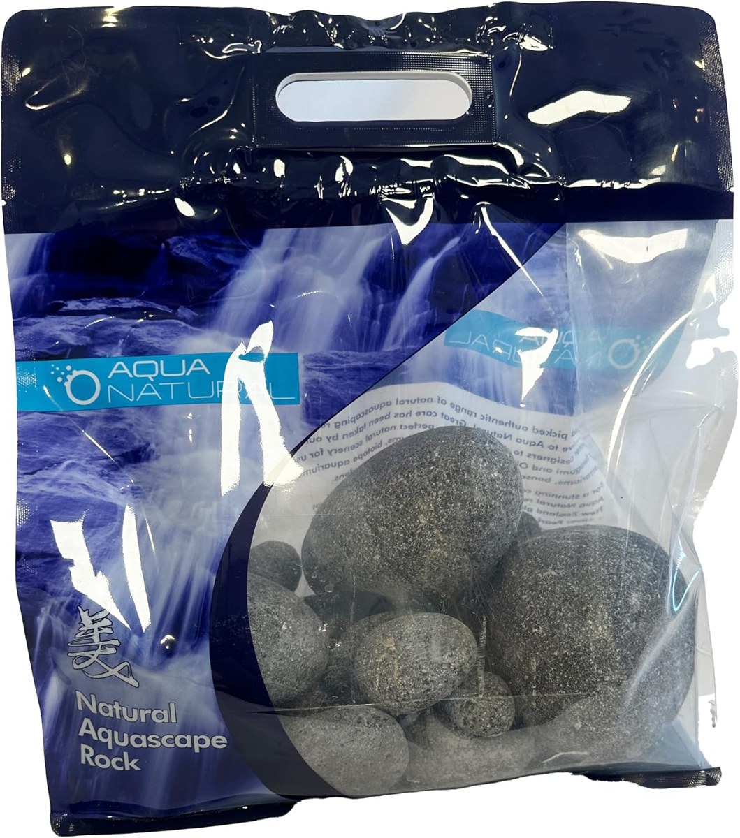 Aqua Natural Smooth Lava Rock, 14 lb