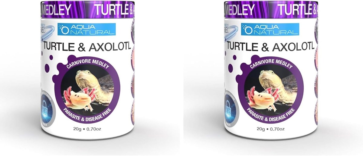 Aqua Natural Turtle & Axolotl Medley Food